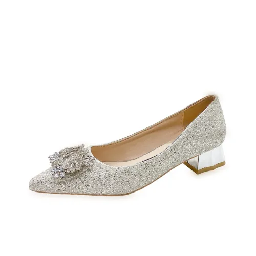 LUNNIFEIYA High Heels Women's Silver