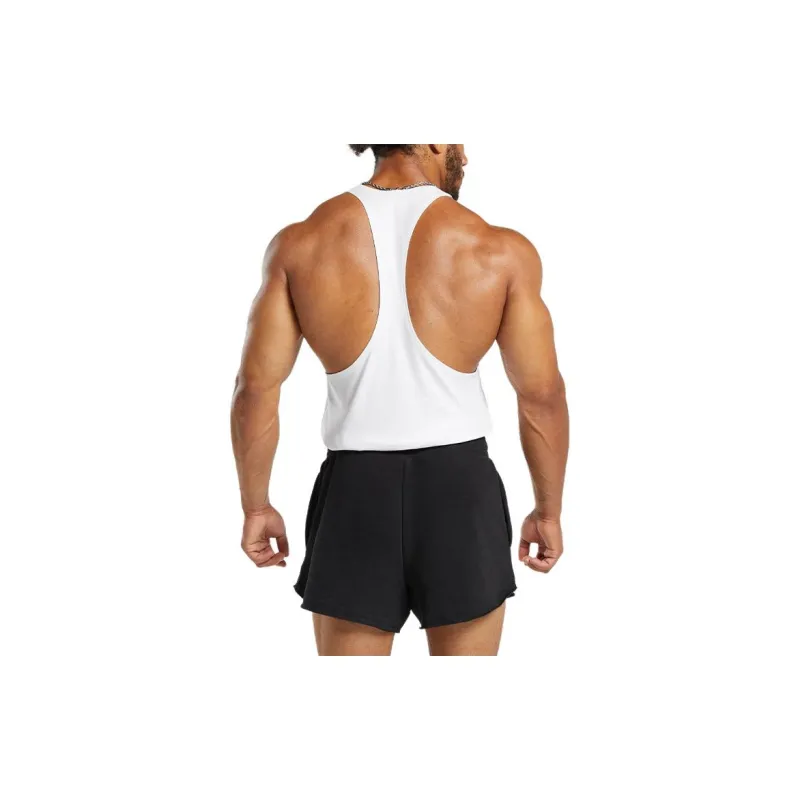 GYMSHARK LEGACY STRINGER Tank Top Men's White-1