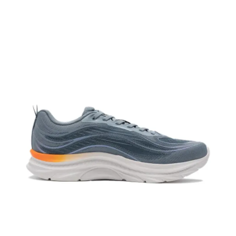 XTEP Cushioned Slip Resistant Low Top Casual Running Shoes Men's Blue-1