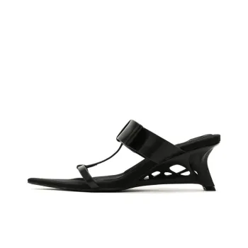 DAPHNE LAB Sugar free Series Slide Slippers Women's Black
