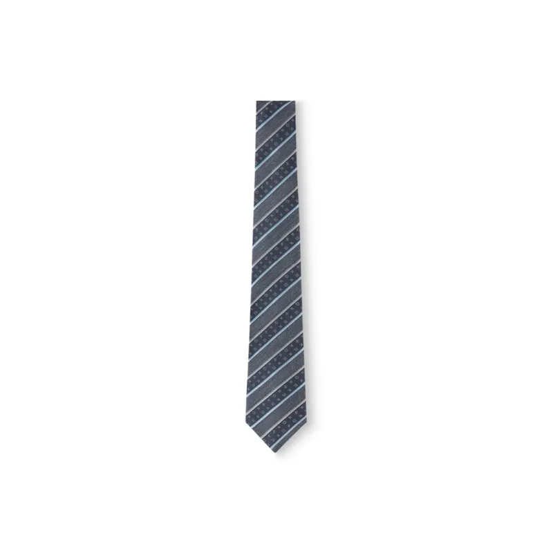 LOUIS VUITTON Silk Ties Men's Blue-0