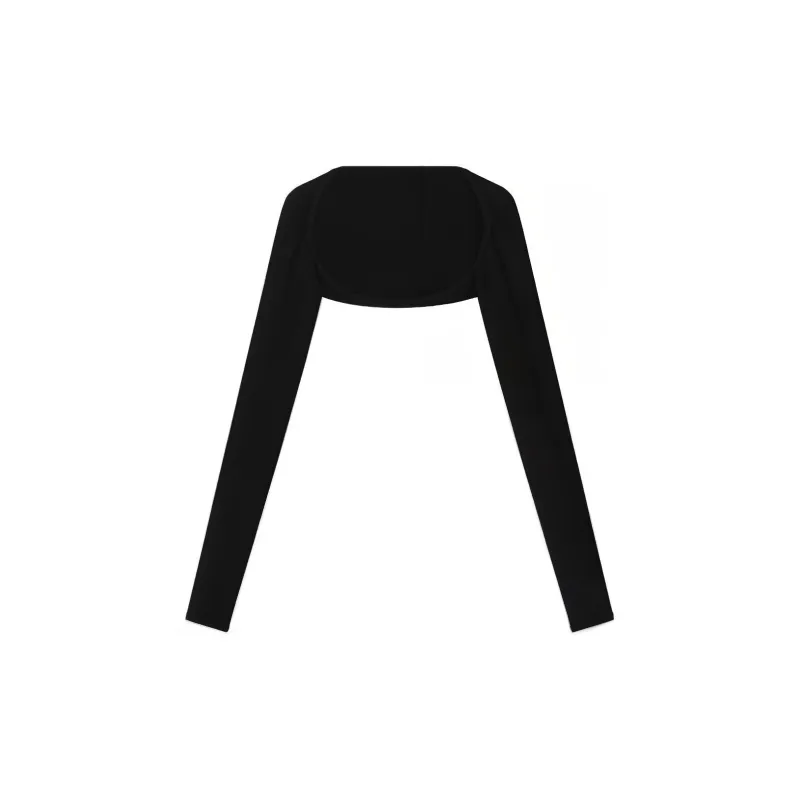 WE11DONE Crop Tops Women's Black-1