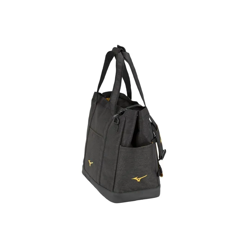 Mizuno Polyester Shoulder Bag Crossbody Bag Handbag Unisex Black-1