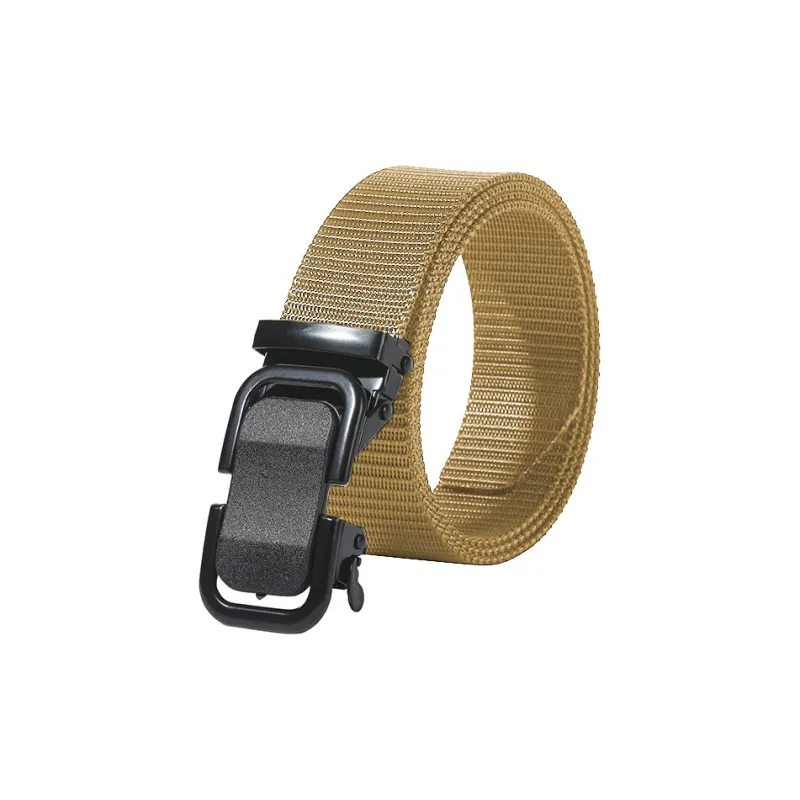 FUO Trendy Tactical Automatic Buckle Casual And Versatile Commute Niche Trendy And Cool Belt Unisex Width 3.3cm-5