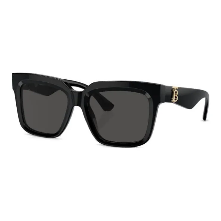 Burberry Logo plaque Square frame Sunglasses-0