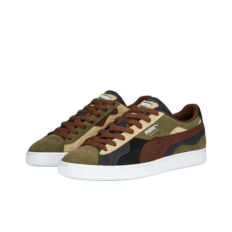 PUMA Suede 'Camowave Olive Chestnut Brown'-1