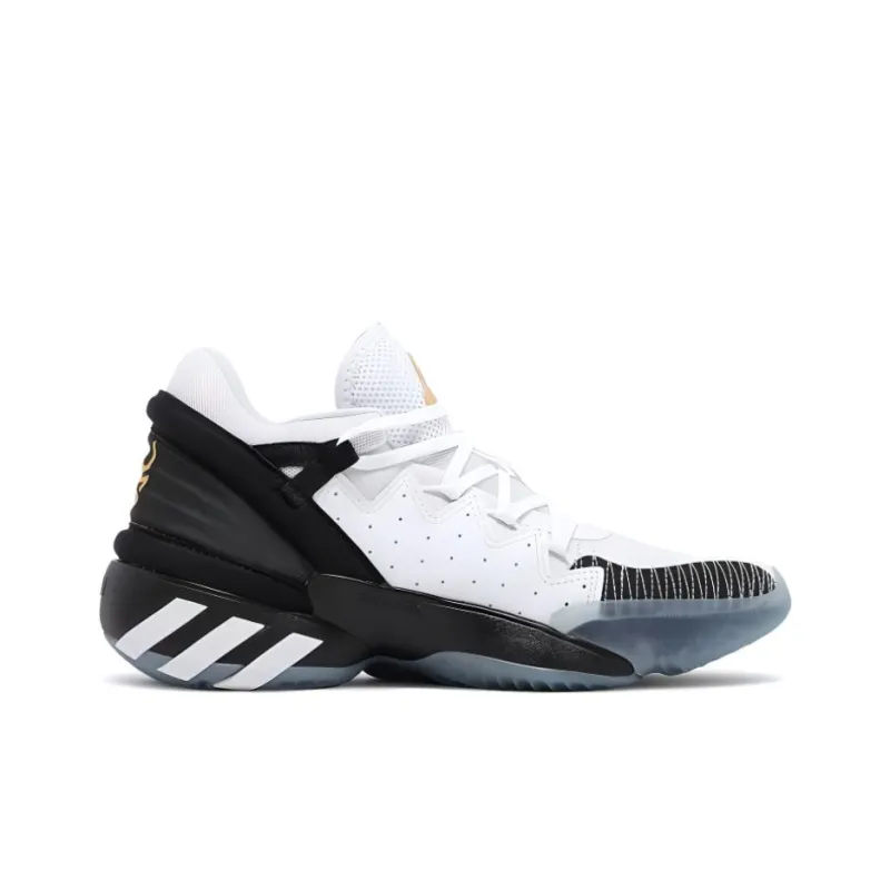 Adidas D.O.N. Issue #2 White Black Gold-1