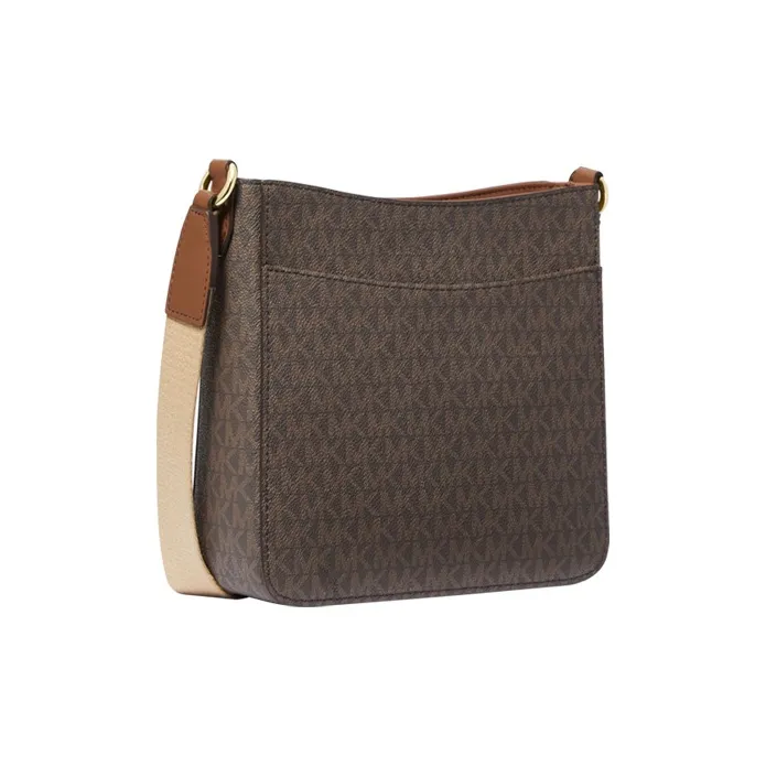 MICHAEL KORS Jet Set Travel Small Signature Logo Messenger Bag-2
