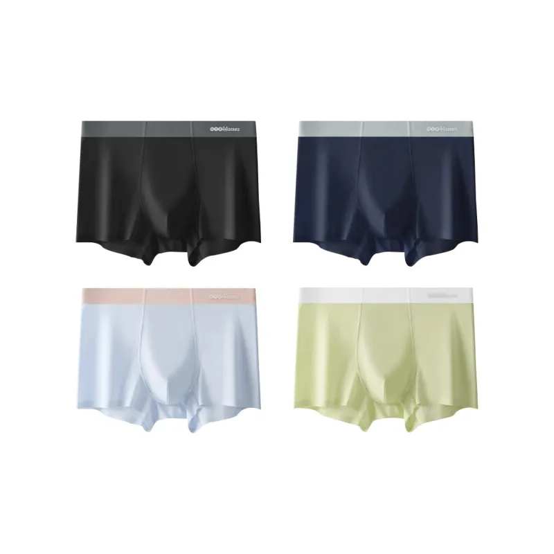 H YXIANG Underpants Men's 4 Pack-0