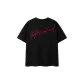 Black (Red Text)
