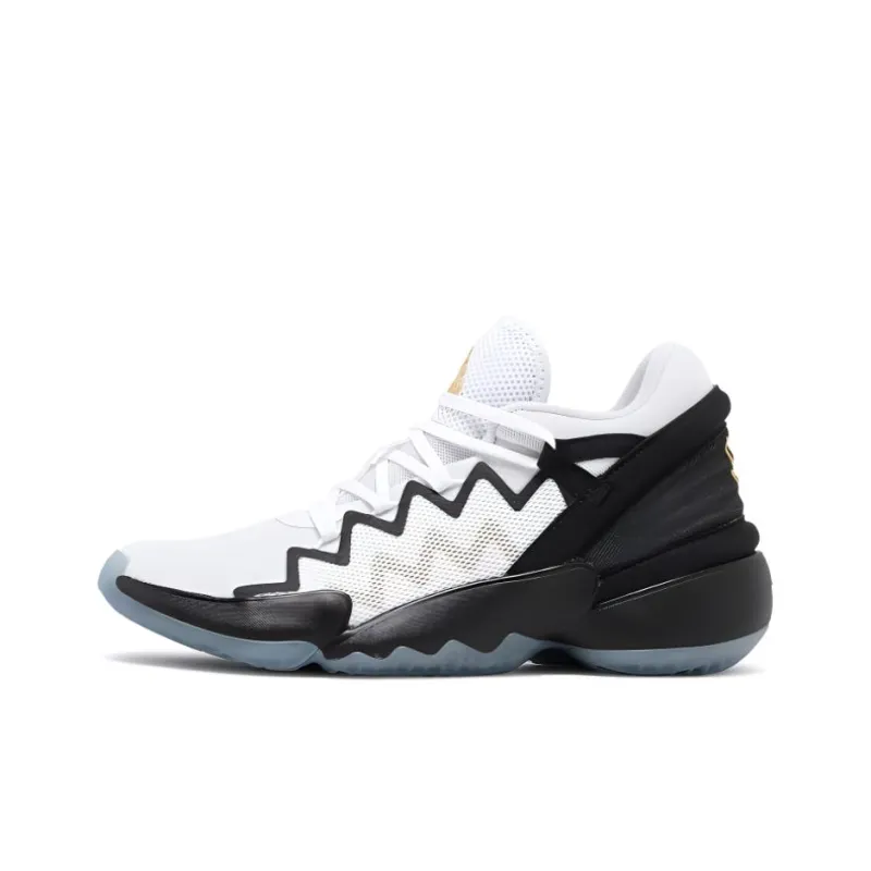 Adidas D.O.N. Issue #2 White Black Gold-0