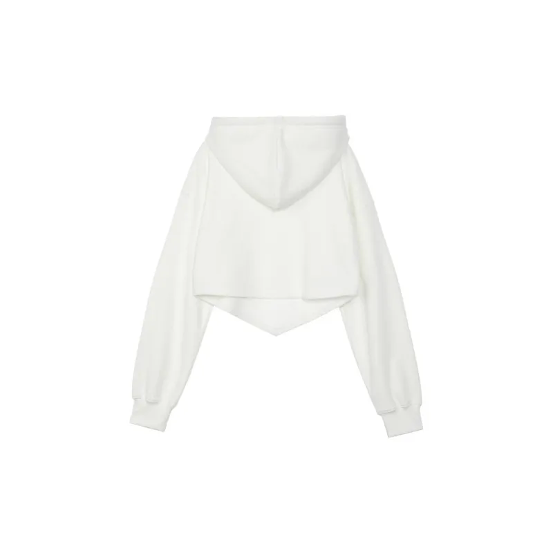 Rest&Recreation ARROW POINT HOODIE Sweatshirt Women's White/White-1