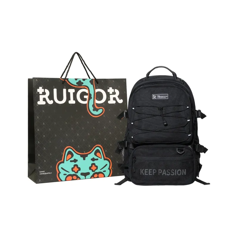 RUIGOR Polyester Backpack Unisex Multicolor-0