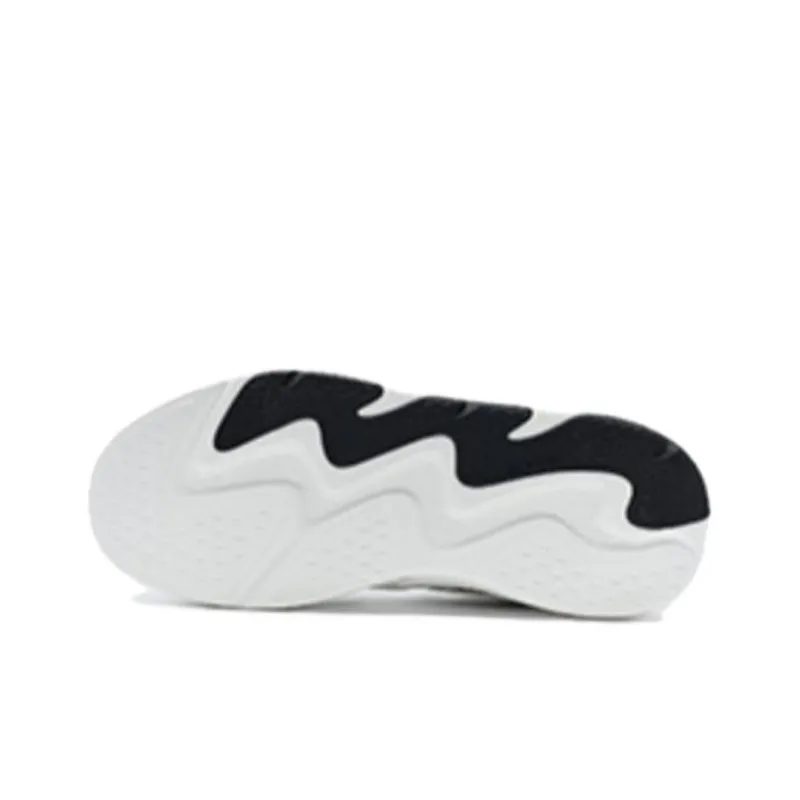 XTEP Undercurrent 3.0 Skateboard Shoes Women's Low Top Canvas White/Black/Snow Cyan Purple-4