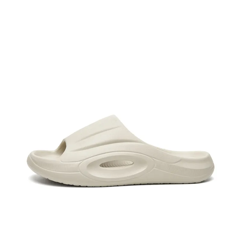 HLA Slide Slippers Men White/Black/Sand-0