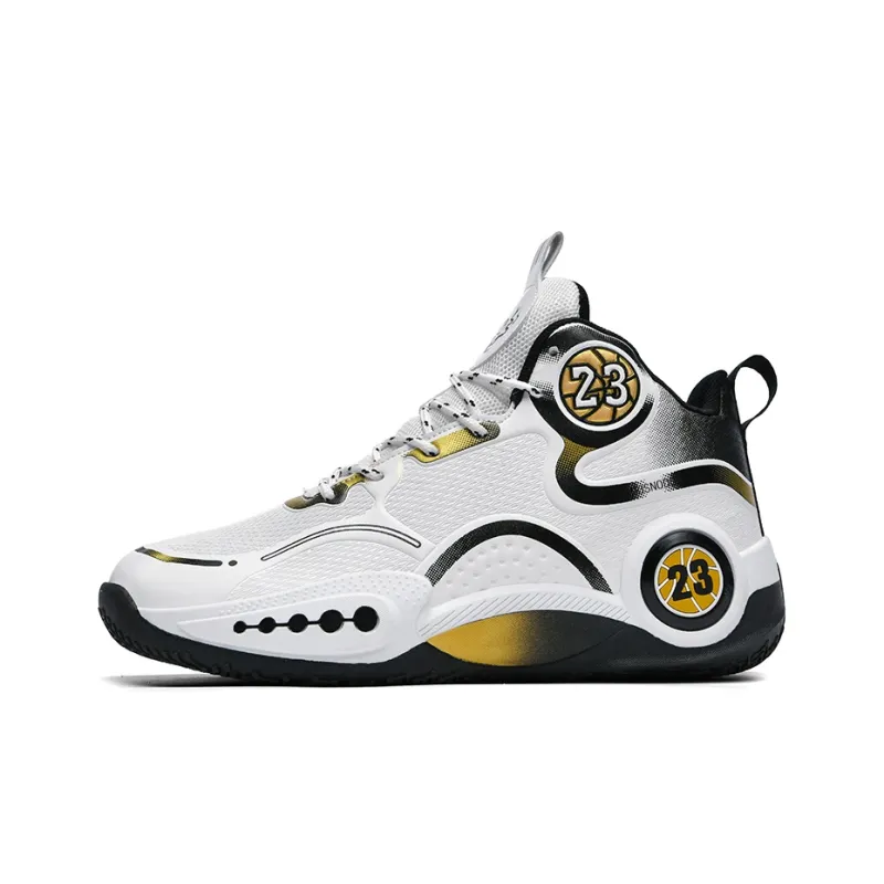 MUSNODO Cushioning Anti-Slip Wear-Resistant Breathable Supportive Rebound Mid-Top Basketball Shoes Unisex-0