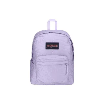 JanSport Polyester Blend With Recycled Material Backpack Unisex Purple