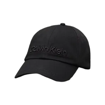 CK/Calvin Klein Organic Cotton Twill Baseball Caps Men's Black