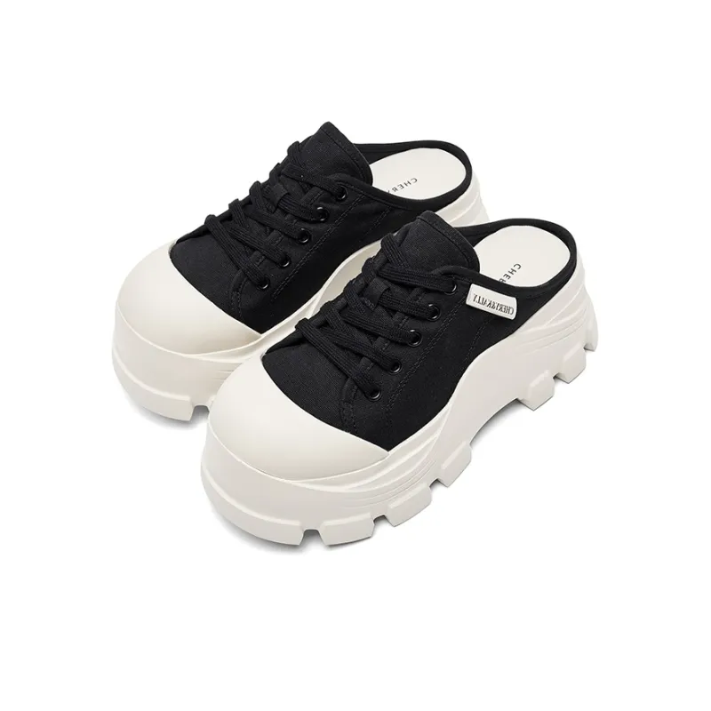 CHERYKALLY Abrasion Resistant Wrap toe Slippers Women's-6