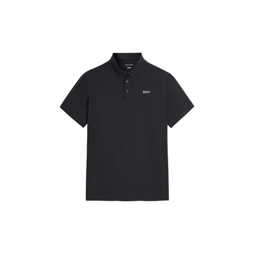 PEACEBIRD MEN Polo Shirts Men Black 1 Slim Fit