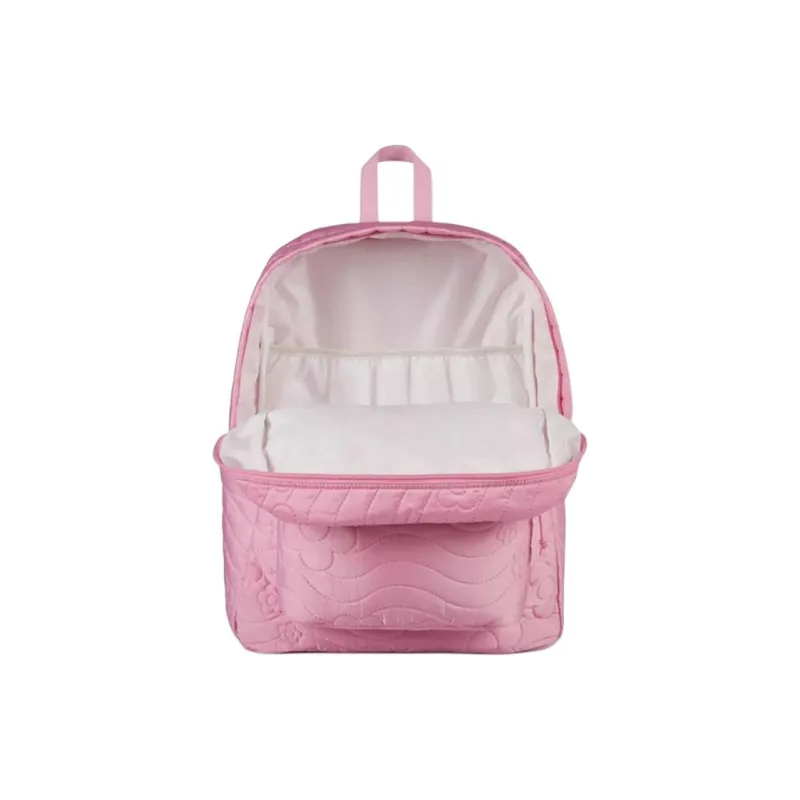 JanSport Recycled Material Backpack Women's Pink-5