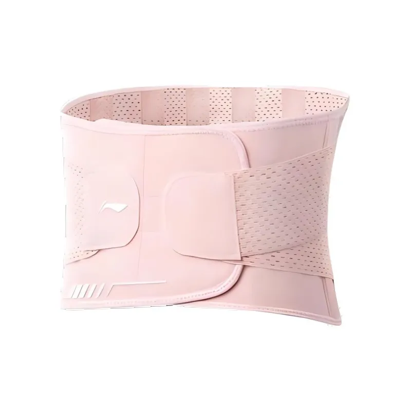LiNing Back Support Braces Running Fitness Breathable Protective Compression Slip-Resistant Elastane Polyester Men's-3