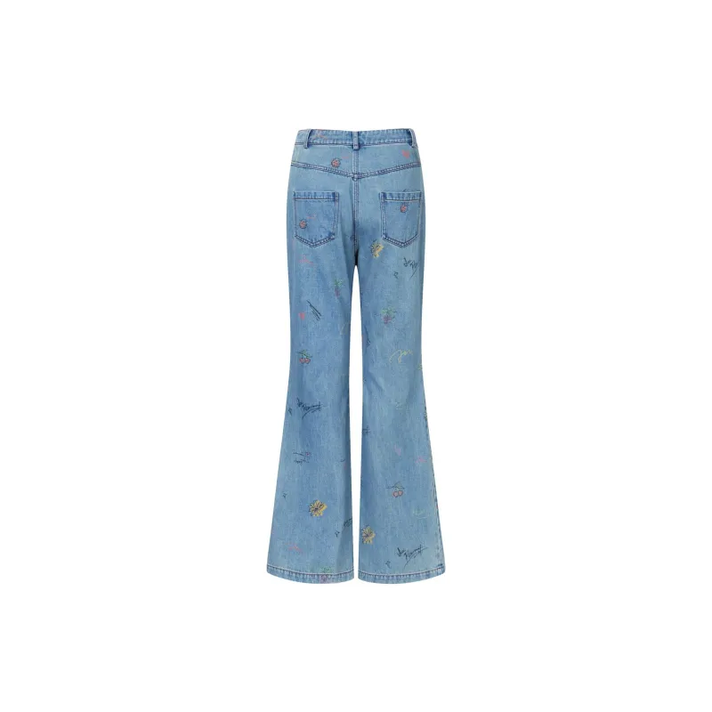JAC FLEURANT Jeans Women's Blue-1
