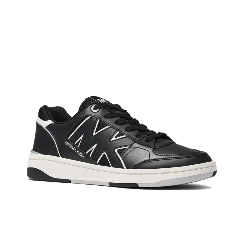 Michael Kors Rebel Lace-up Leather Sneakers-2