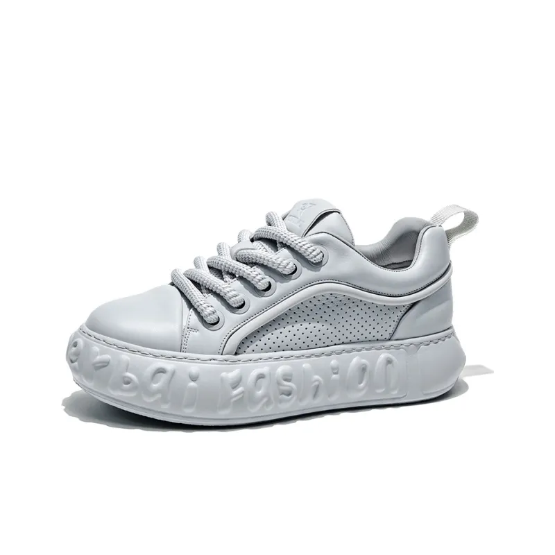 MOERBAI Breathable Height Increasing Low-Top Casual Shoes Unisex-6