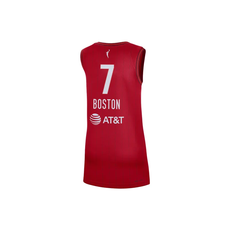 Nike Aliyah Boston Indiana Fever 2023 Nike Dri FIT Wnba Victory Jersey-1
