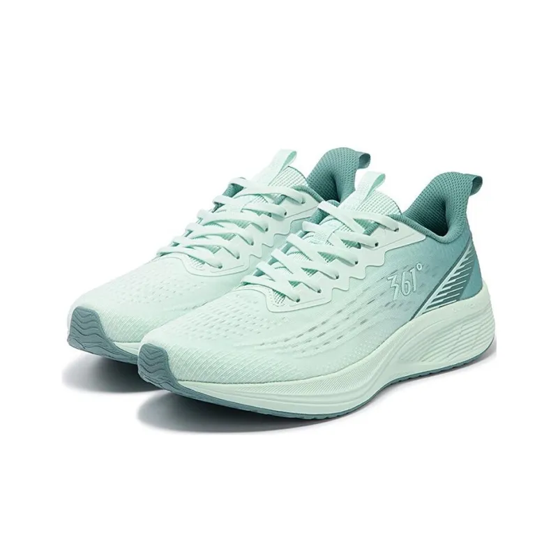 361° Wear-Resistant Low-Top Running Shoes Men's Green-2