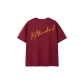 Burgundy (Yellow Text)