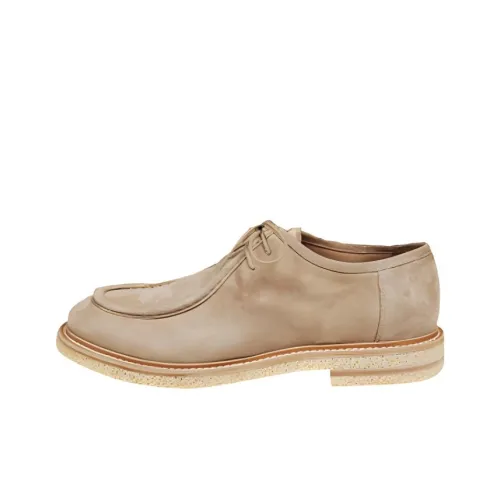 Eleventy Suede Boat Shoes