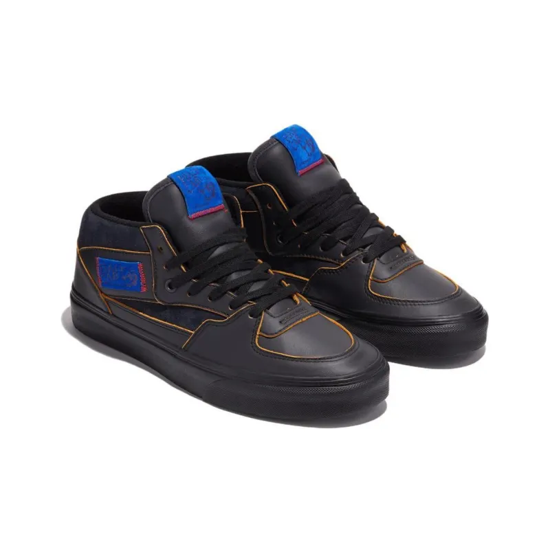 IAB STUDIO x Vans Cushioning Mid Top Skateboard Shoes Unisex Black-1