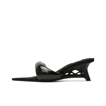 DAPHNE LAB Sugar-free Series Slide Slippers Women's Black