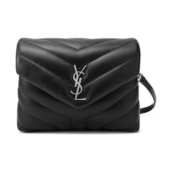 SAINT LAURENT Leather Crossbody Bags Shoulder Bags Women's Black-1
