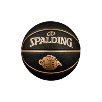 SPALDING PU Basketball Black Gold Size 7 Training Unisex