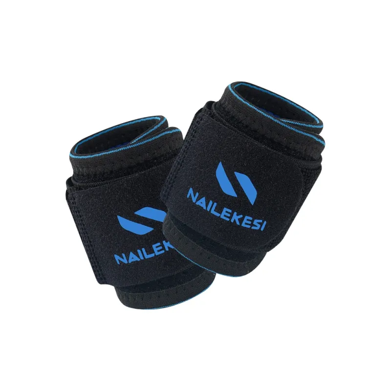 NAILEKESI Fitness Basketball Wristbands Protective Slip Resistant 2 Pack Professional Protective-9
