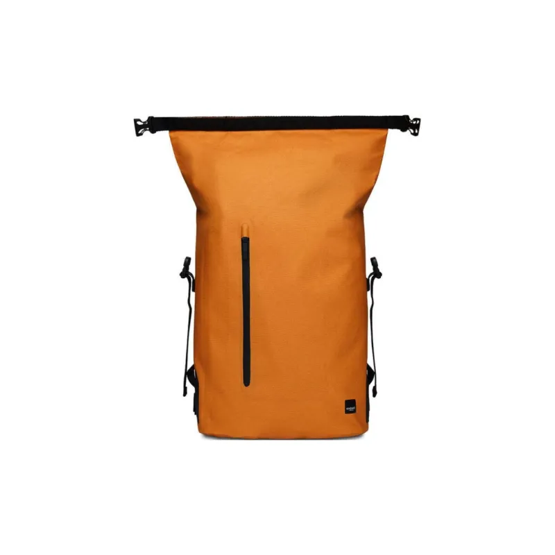 KNOMO Polyurethane Backpack Men's Mustard Yellow-1