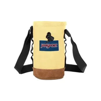 JanSport Suede Shoulder Bag Crossbody Bag Unisex Light Yellow