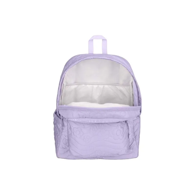 JanSport Polyester Blend With Recycled Material Backpack Unisex Purple-6