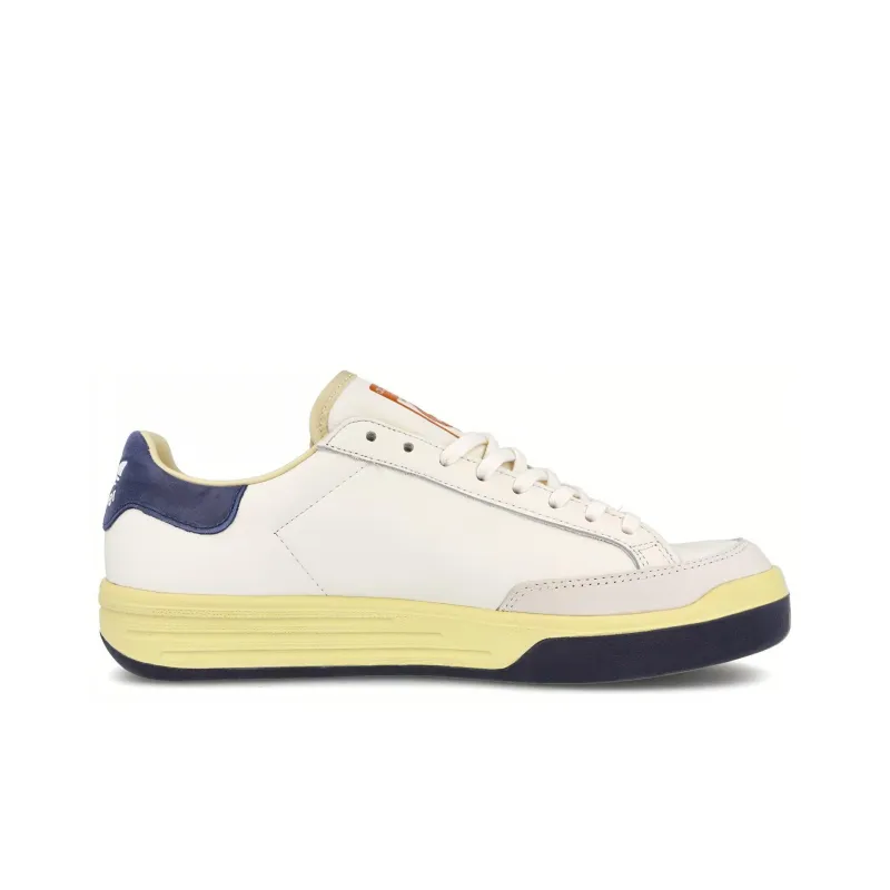 Adidas Rod Laver Aniline White Navy-1