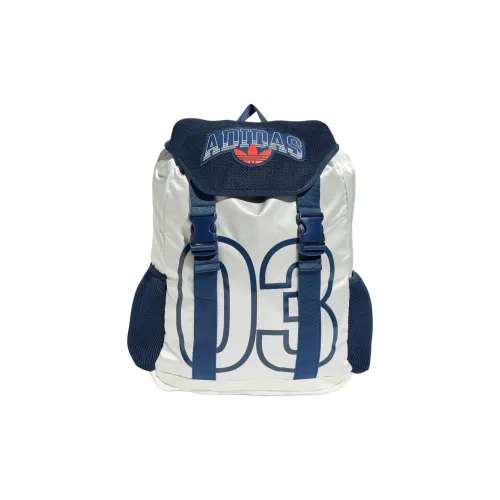 Adidas Originals Recycled Material Backpack Regular Women's Cloud White & Midnight Indigo