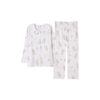 MIIOW Pajama Set Women's Ecru Rabbit