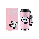 3D Effect Panda Collection Coffee Cup-3D Effect Pink