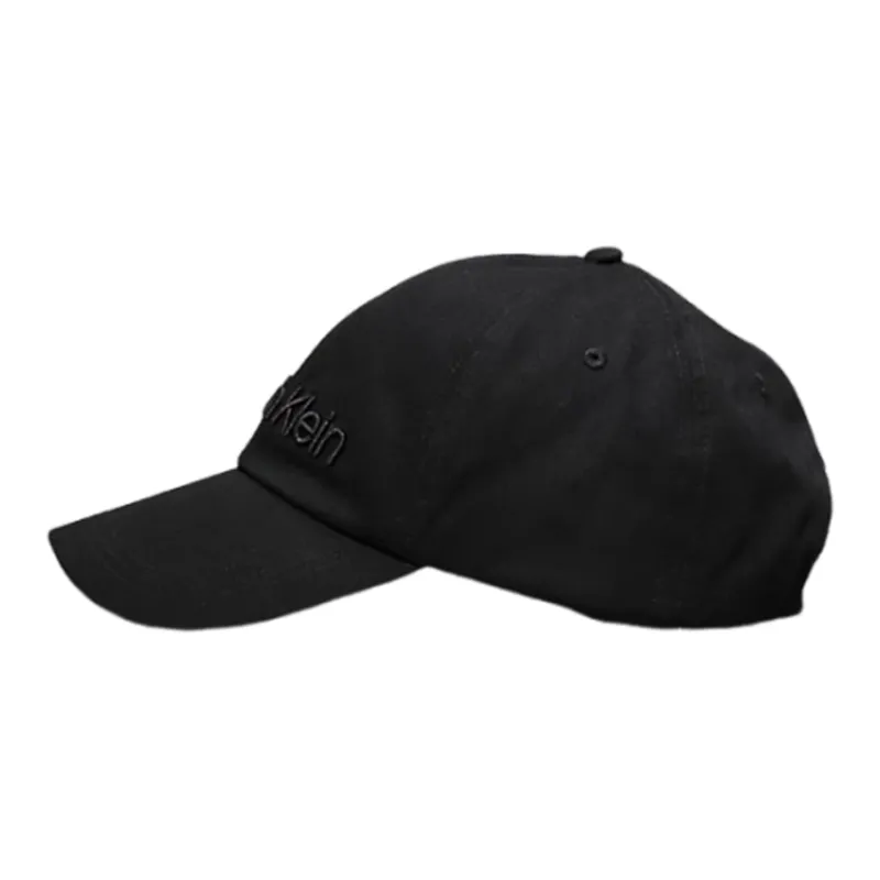 CK/Calvin Klein Organic Cotton Twill Baseball Caps Men's Black-2