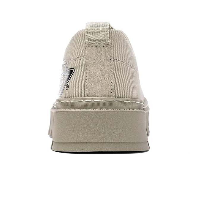 Dickies Anti Slip And Wear Resistant Breathable Low Top Casual Shoes Men's Light Khaki-3