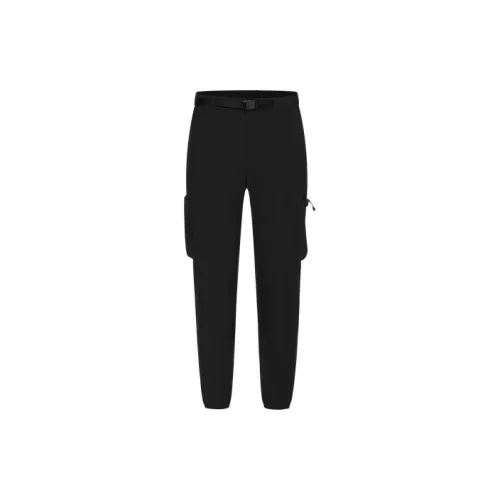 DESCENTE BLEU Knitted Sweatpants Men