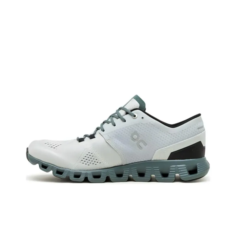 On Running Cloud X Glacier Grey Olive-0