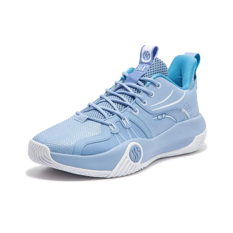 361° AG Airspace 3 Anti Slip Wear Resistant Low Top Basketball Shoes Men's Blue-1